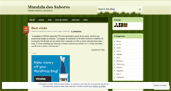 Desktop Screenshot of mandaladossabores.com.br